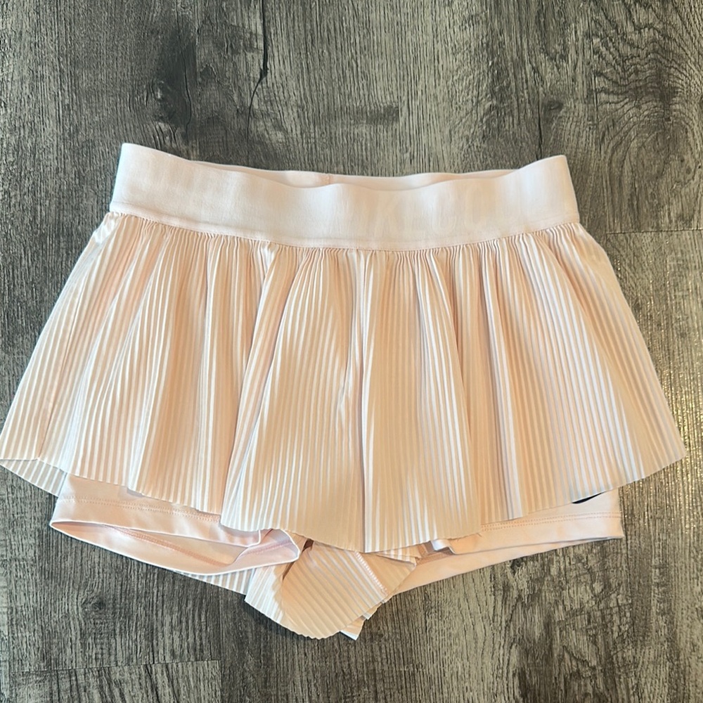 Pleated Pink Nike Shorts